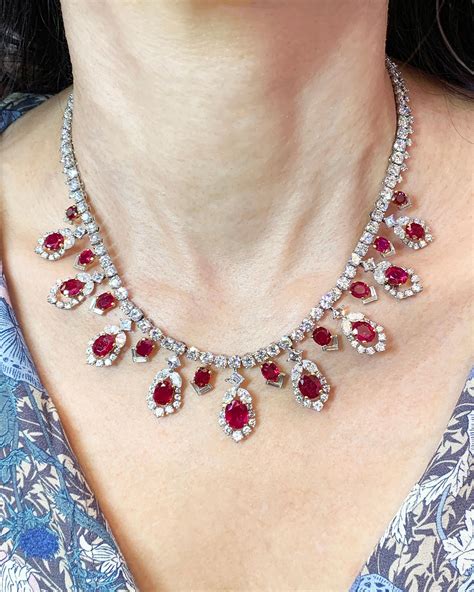 cartier ruby necklace|cartier necklace price list.